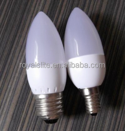 E12 E14 E26 E27 factory manufacture party lamps holiday flame light led candle bulb