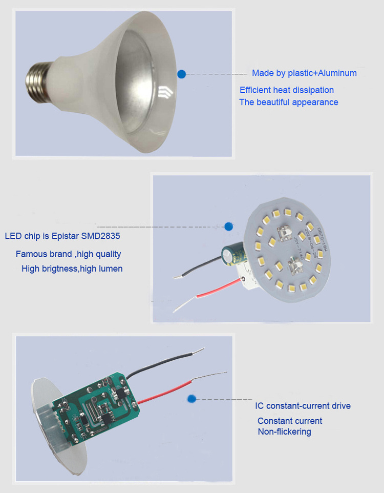 9 watt Led E27 Bulbs Electric Bulb Led Bulb Lights