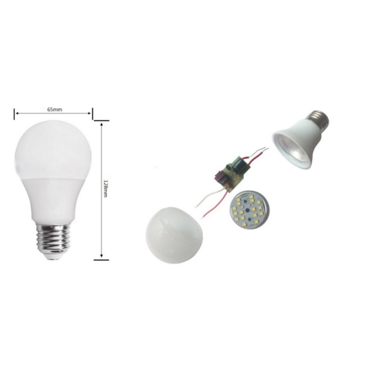 Widely Use Simple Installation Led Bulb Light High Quality E27 Led Light Bulb for Ceiling Fan Lamp