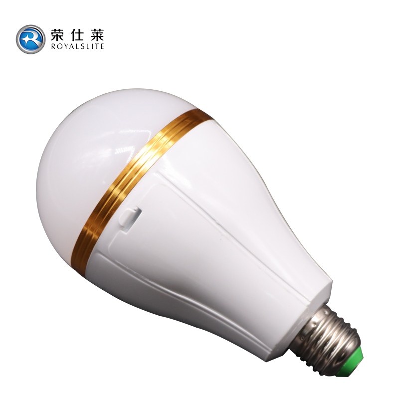 Free Samples 15w 2*1200 Mah Double Battery Content Rechargeable Bulb Emergency Lightbulb