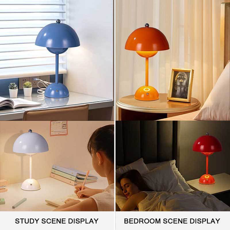 High Quality Table Light Home Decoration Lighting Table Lamp Bedside Flowerpot Lamp Led Table Lamp Rechargeable