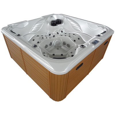 High Quality 5 Persons Acrylic Balboa Whirlpool Massage Outdoor Spa Tub