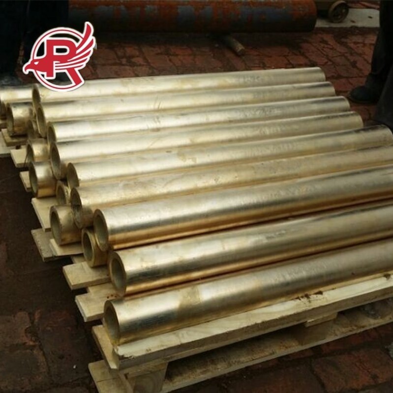 Low Price Seamless ASTM B111 C68700 Brass Tube Large Diameter Brass Pipe / Brass Tube