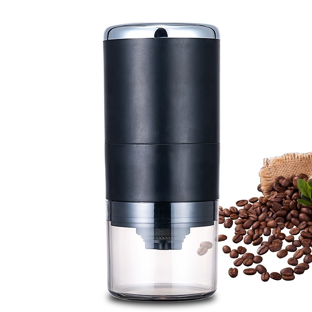 Mini USB Rechargeable Grinder battery-operated Portable Electric Coffee Grinders molino de cafe with conical ceramic burrs