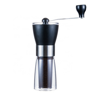 Manual Coffee Grinder set Hand Portable Bean Mill Stainless Steel Handle Adjustable Coffee Grinder for Travel