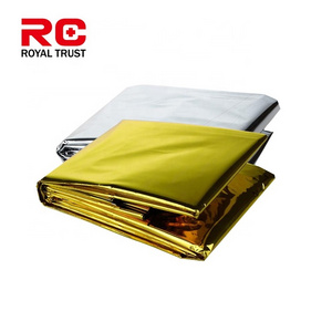 Best Selling First Aid Mylar Emergency Thermal Blanket Waterproof Rescue Foil Blankets For Sale