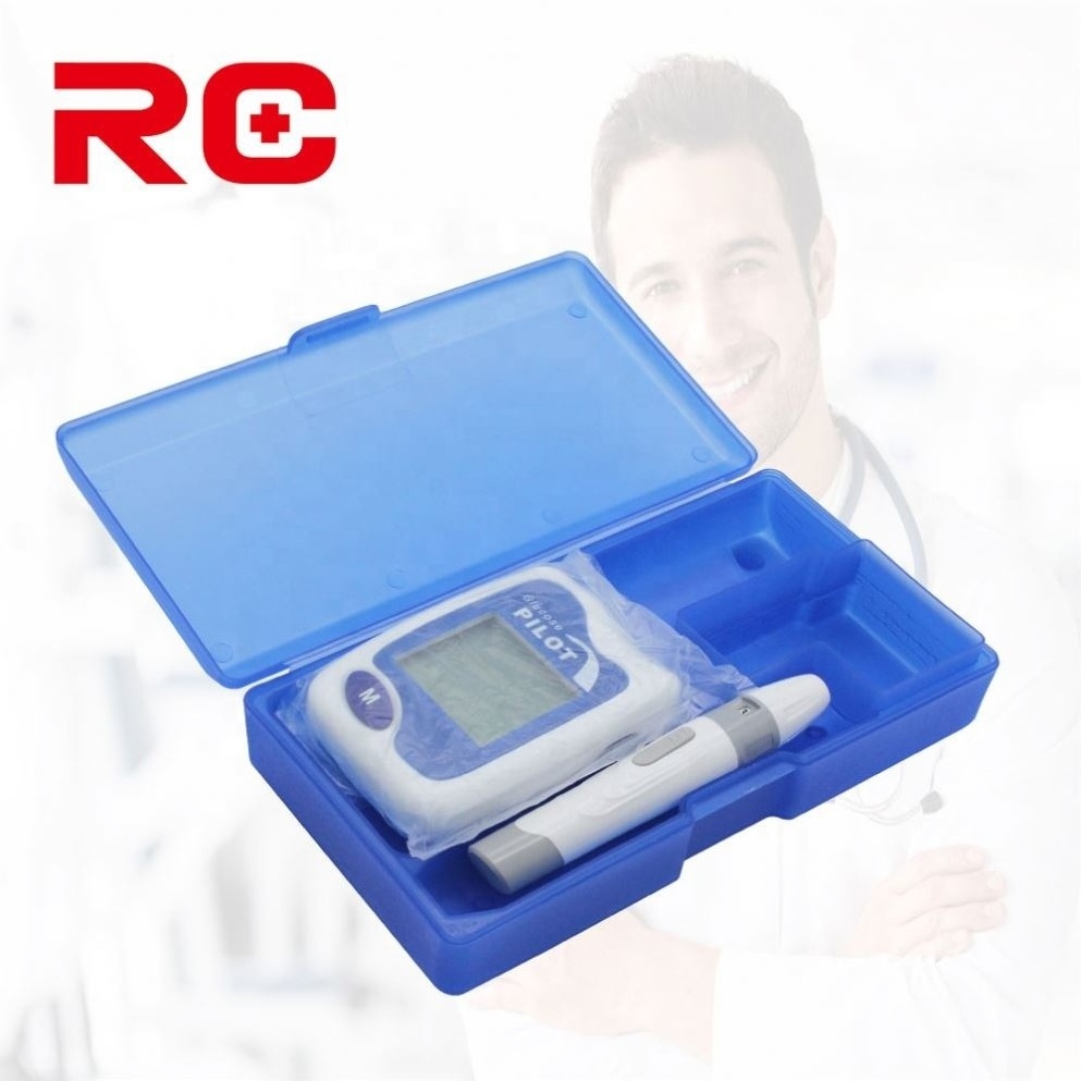 Home Care Clinical Blood Test Machine Rapid Quick Glucose Meter Testing Strips Digital Diabetes Kit With For Glucometer