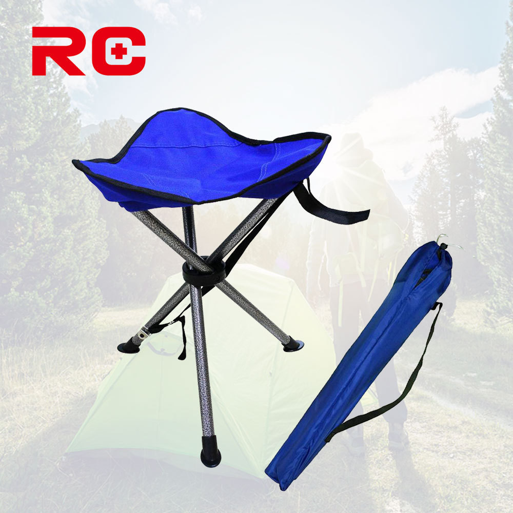 Factory Price Travel Used Steel Frame Mini Tripod Stool Folding Chair