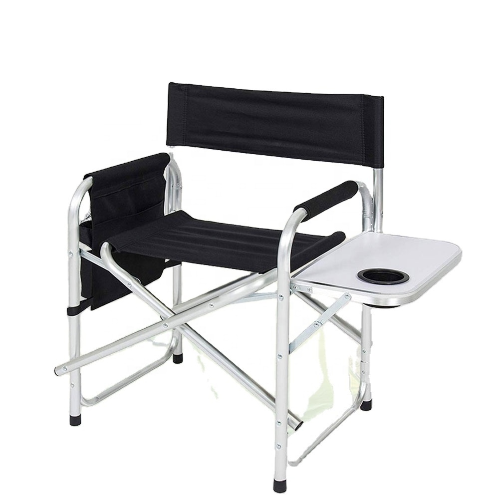 Outdoor Foldable Portable Easy Carry Aluminum Iron Beach Director Chair