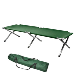 Reliable Aluminum Stretcher Bed Camping Folding Bunk Bed  Cots For Outdoor