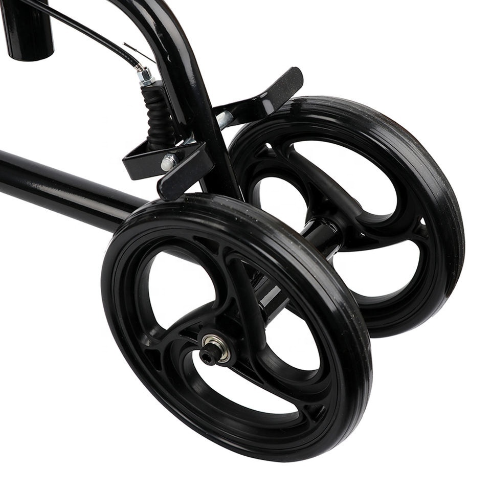 Mobility Equipment Deluxe Steerable Cycle Adult Knee Walker Scooter for the elderly