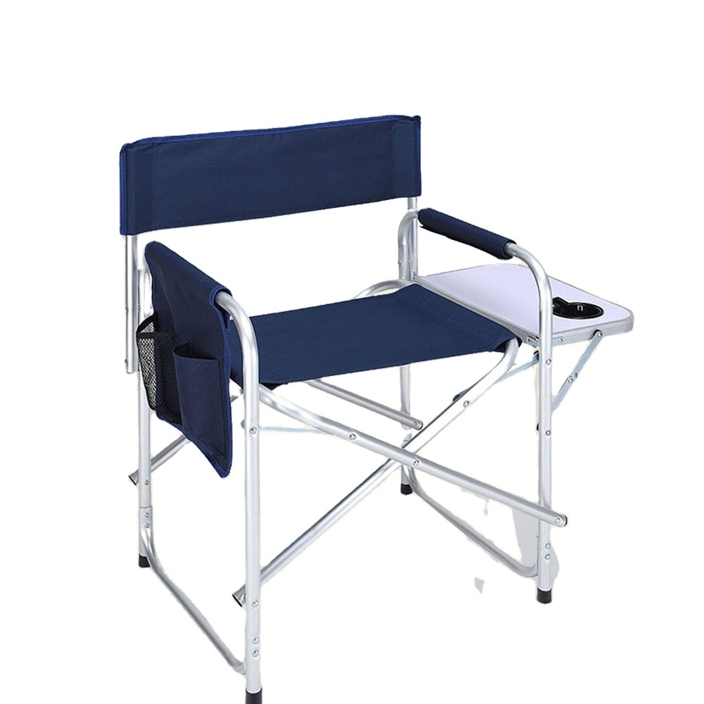 Outdoor Foldable Portable Easy Carry Aluminum Iron Beach Director Chair