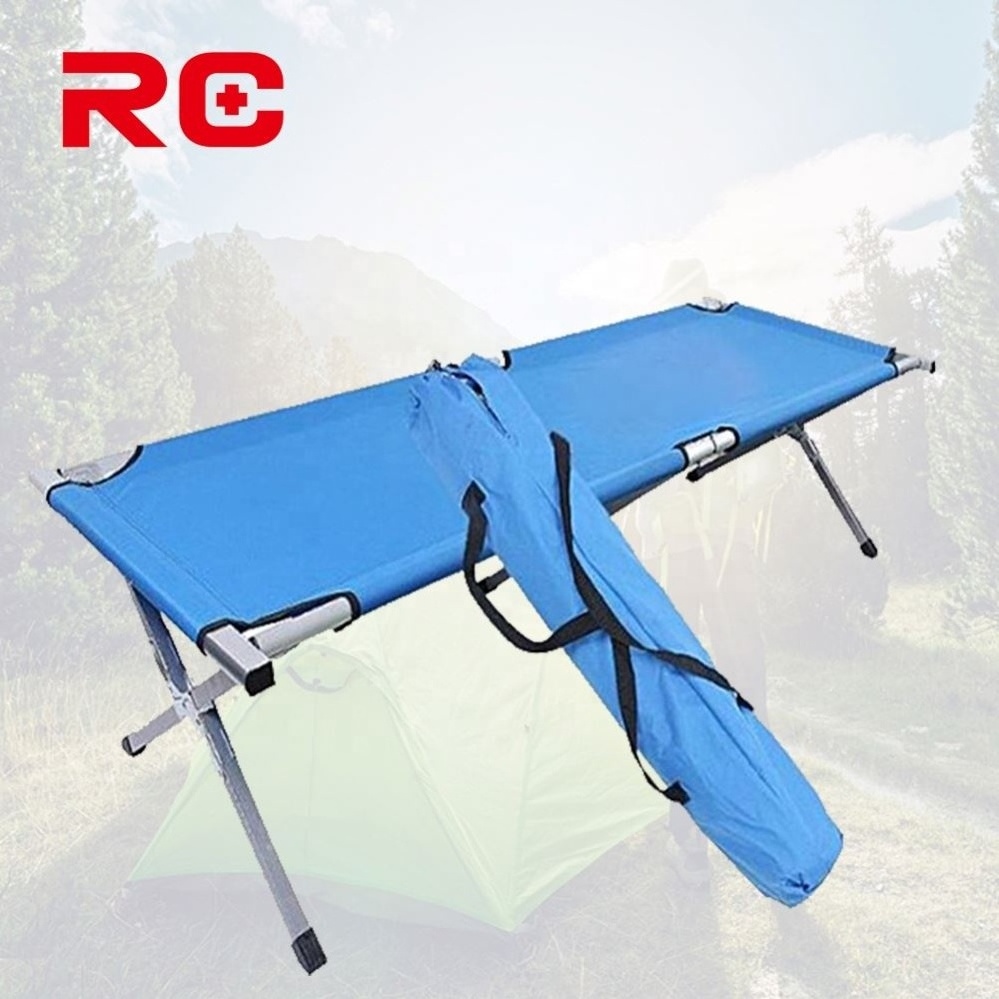 Reliable Aluminum Stretcher Bed Camping Folding Bunk Bed  Cots For Outdoor