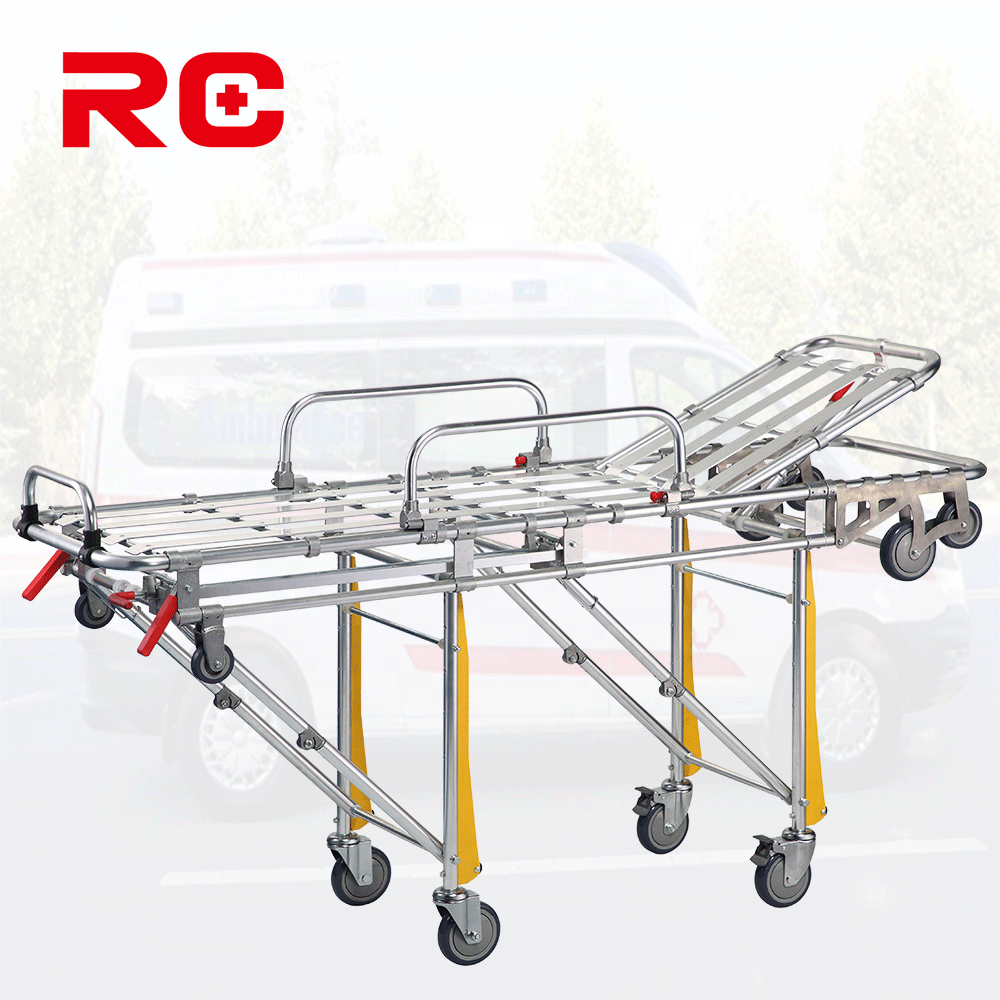 China Factory Funeral Stretcher Ambulance Used Bed Medical Stretcher Price