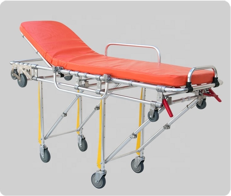 RC-A2 hospital Bed Medical Emergency Stretcher Ambulance Trolley Stretcher With High Quality