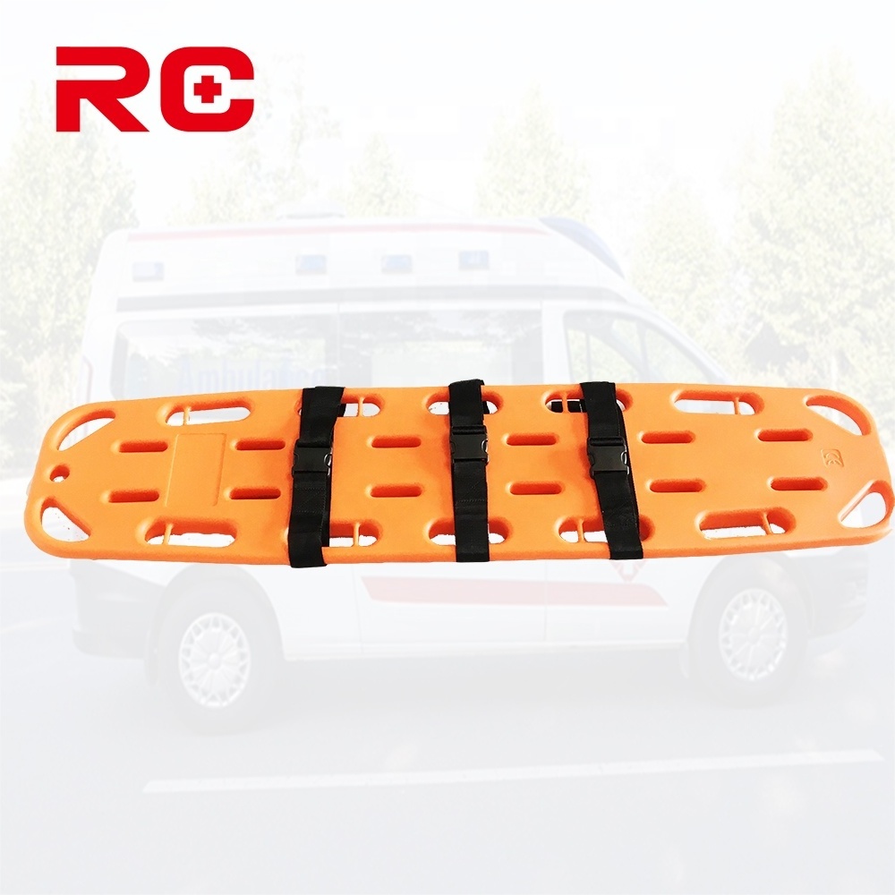 Factory Price Medical Rescue HDPE Floating Cpr Child Spine Board Stretcher For Sale