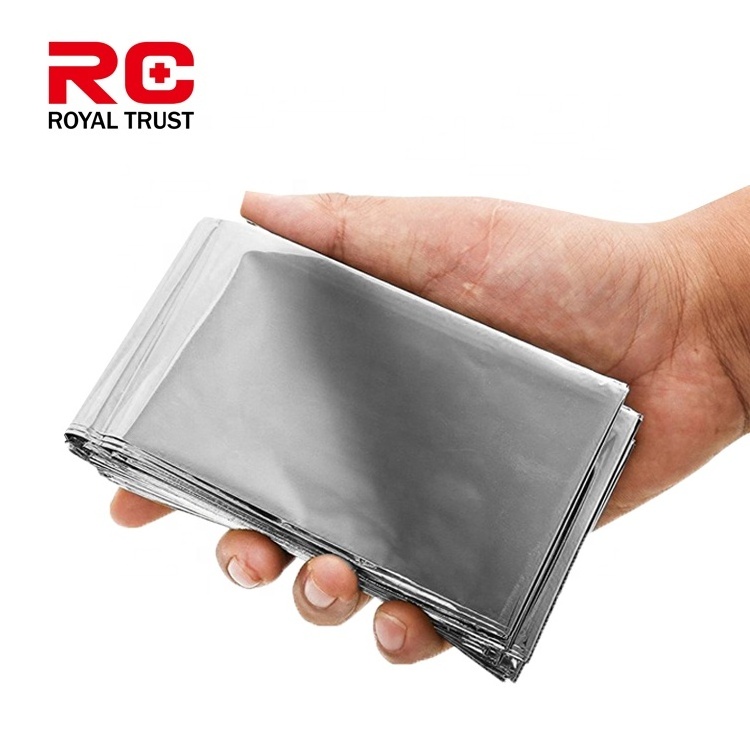 Best Selling First Aid Mylar Emergency Thermal Blanket Waterproof Rescue Foil Blankets For Sale