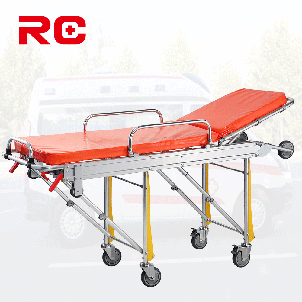 CE Certified Medical Ambulance Wheelchair Stretcher Used Emergency Rescue