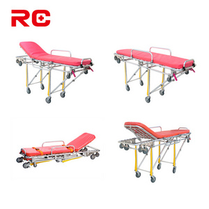 RC-A2 Collapsible Medical Equipment Rescue Stretcher Fist Aid Aluminum Hospital Bed Stretcher For Ambulance Car