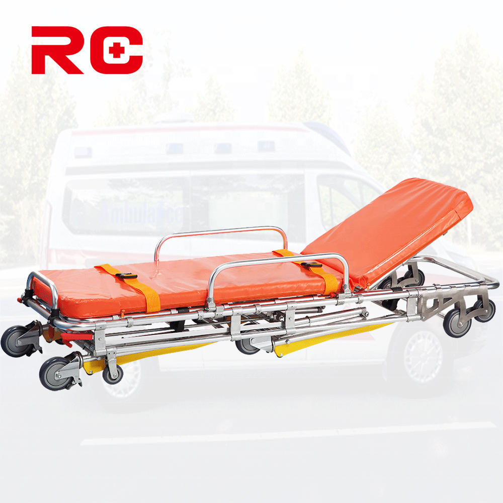 China Factory Funeral Stretcher Ambulance Used Bed Medical Stretcher Price