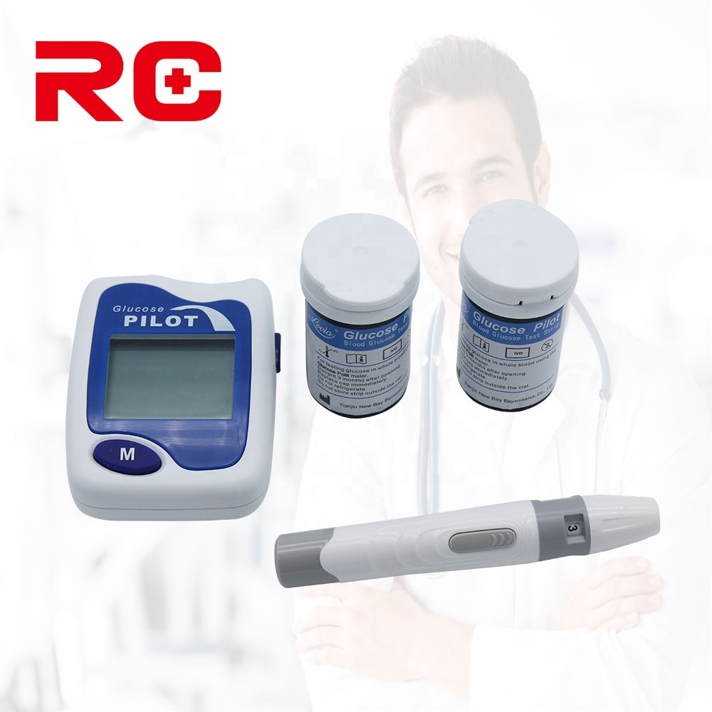 Manufacturers Blood Glucose Meter Machine With Glucometer Test Strip