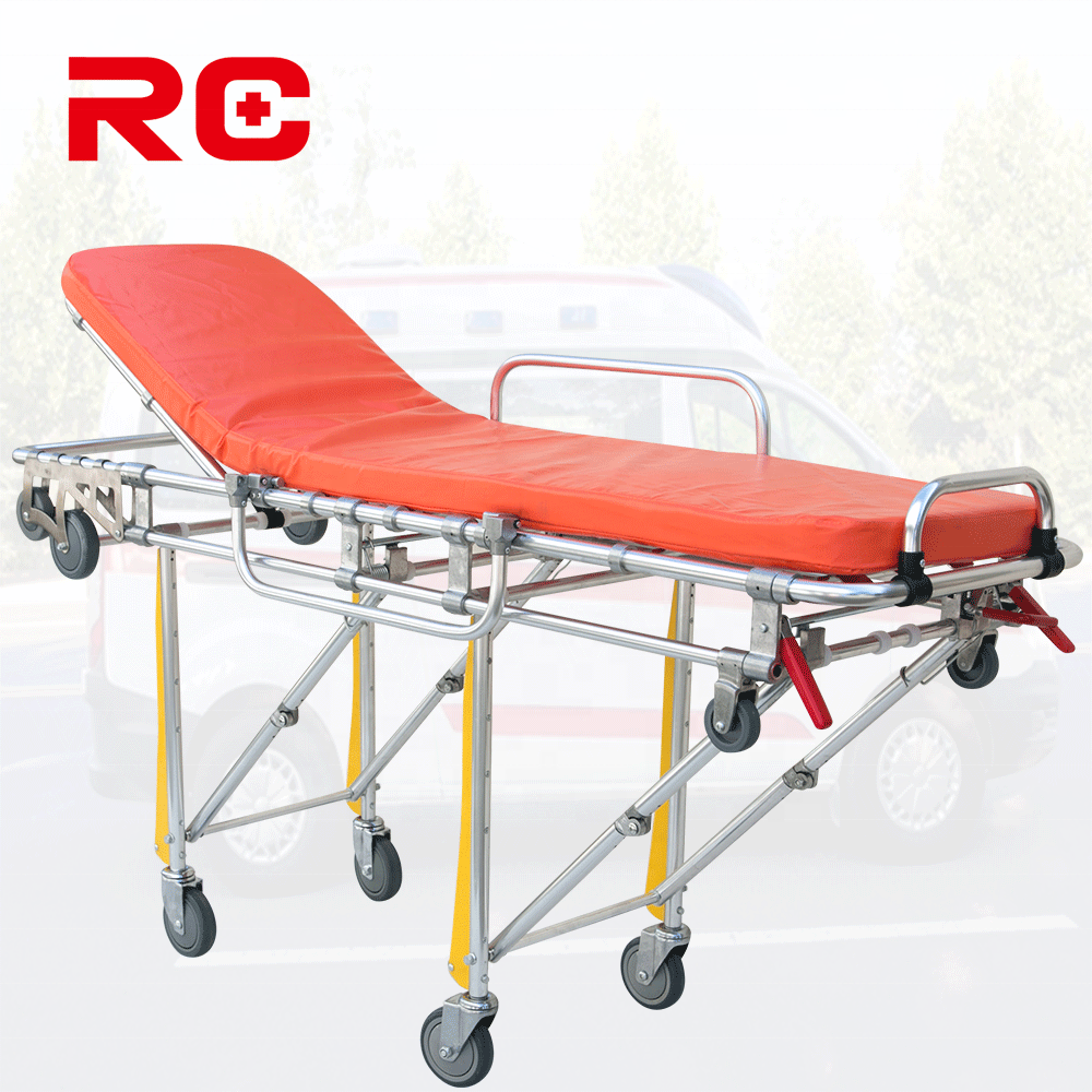 China Factory Funeral Stretcher Ambulance Used Bed Medical Stretcher Price