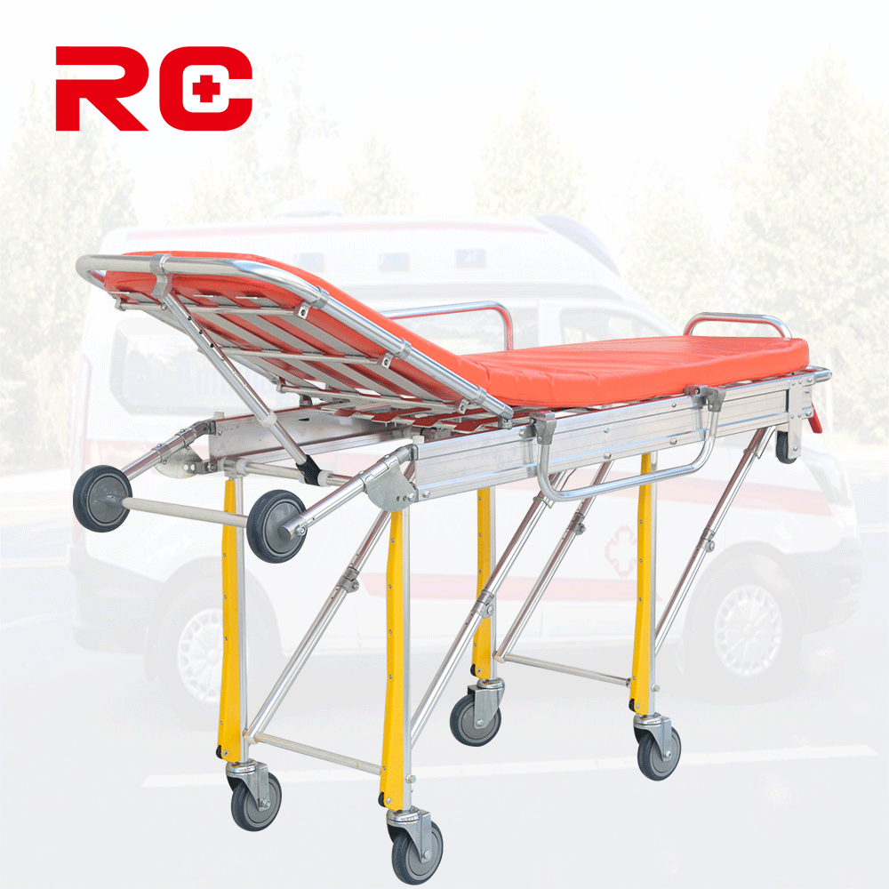 CE Certified Medical Ambulance Wheelchair Stretcher Used Emergency Rescue