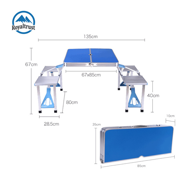 Outdoor Furniture Camping Portable High Quality Folding Picnic Table And Chair