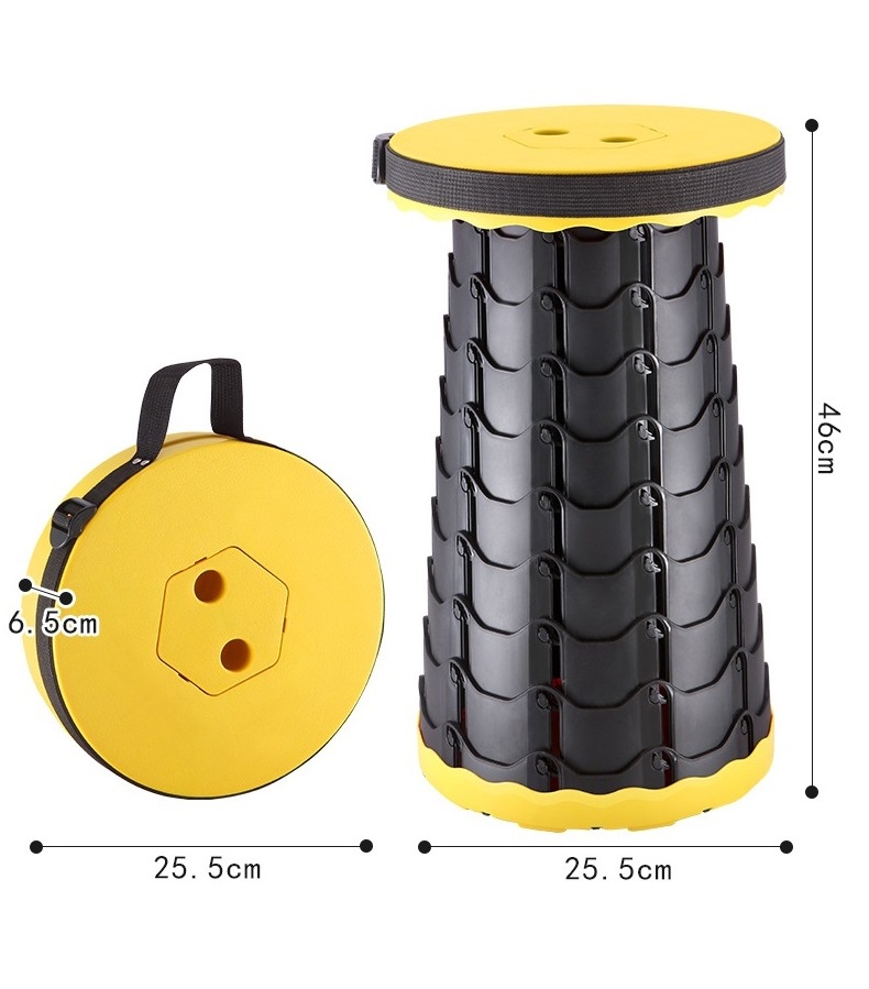 2022 Royalunion Customized Plastic Telescopic Folding Step Stools Portable Heavy Duty For Adults And Kids