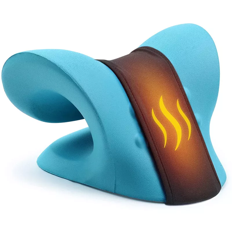 Newest Back Massager Neck Pain Relief Cervical Traction Pillow Device Neck Shoulder Stretcher Relaxer