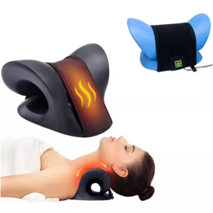 Newest Back Massager Neck Pain Relief Cervical Traction Pillow Device Neck Shoulder Stretcher Relaxer