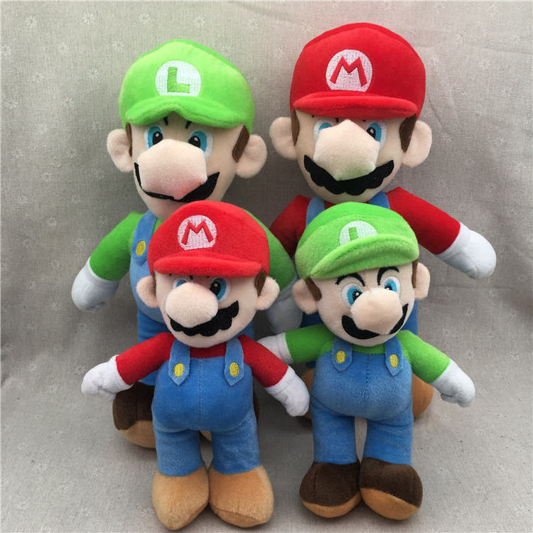 New Super Bros Plush Toy Mario Doll Toy Soft Stuffed Animal Dolls Kids Children Birthday Christmas Gift