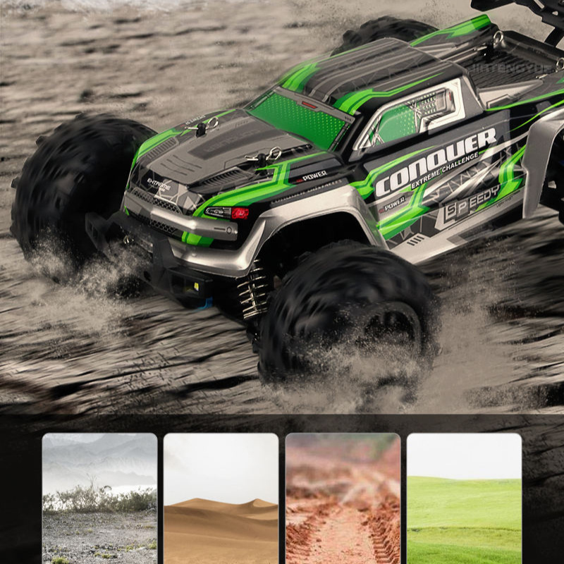 2023 New RC Scale 1 16 Large RC Cars 50kmh High Speed RC Cars Toys for Boys Car Off Road Remote Control Monster Trunk