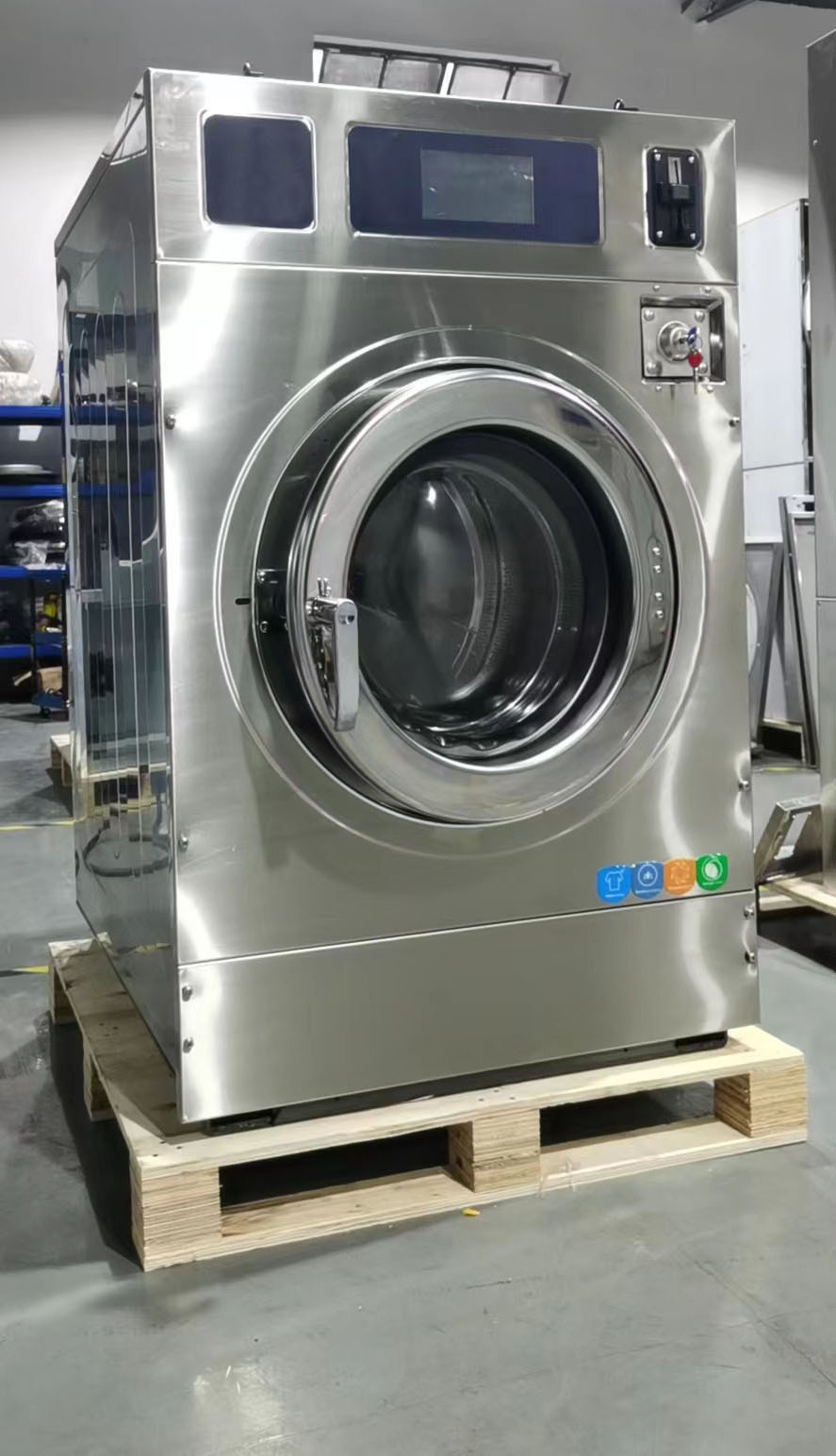 10kg to 25kg Coin or Card Operated Laundry Washing Machine Washer and Dryer