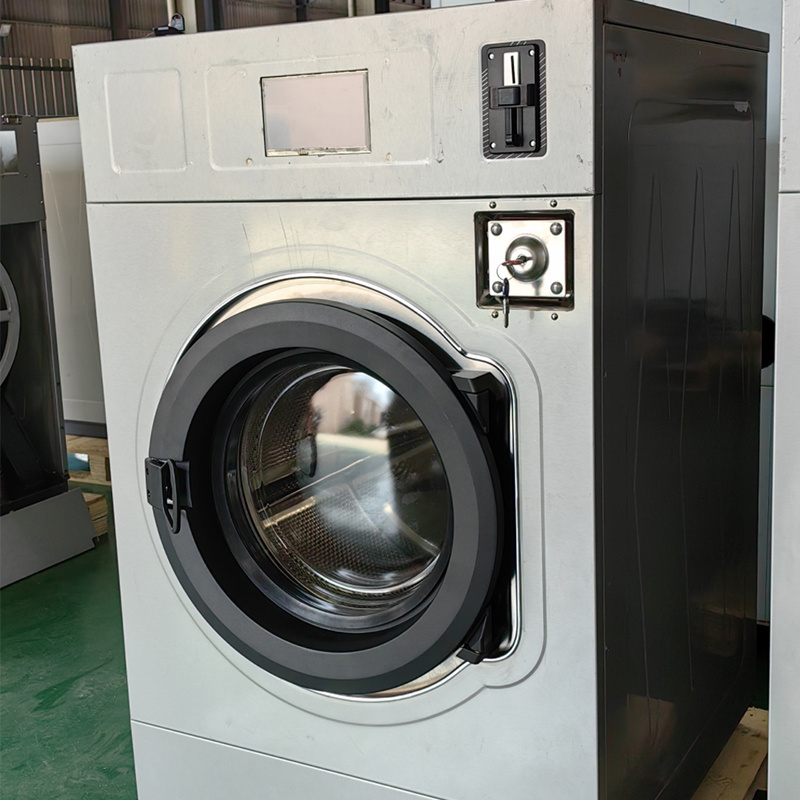 Fully automatic commercial washing machine  Washer extractor coin operated laundry washing machine for self service laundry shop