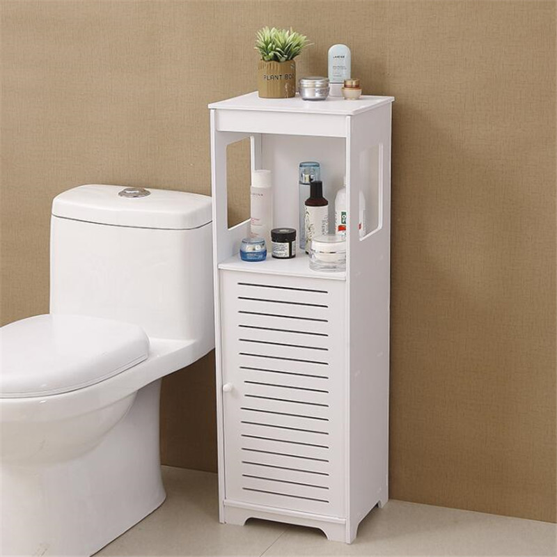 Corner Shelf Stand Bathroom Storage Narrow Nightstand for Small Spaces Tiered Plant Stand Indoor Shower Rack Waterproof