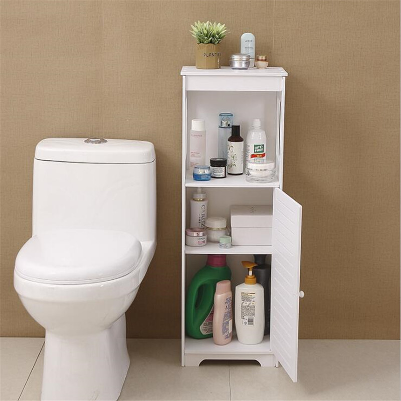 Corner Shelf Stand Bathroom Storage Narrow Nightstand for Small Spaces Tiered Plant Stand Indoor Shower Rack Waterproof