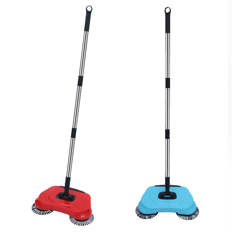 Household Lazy 3 in 1 Manual Floor Clean Machine Sweeper Mop Hand Push Sweeper Automatic Floor Brush Broom