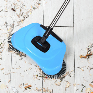 Household Lazy 3 in 1 Manual Floor Clean Machine Sweeper Mop Hand Push Sweeper Automatic Floor Brush Broom