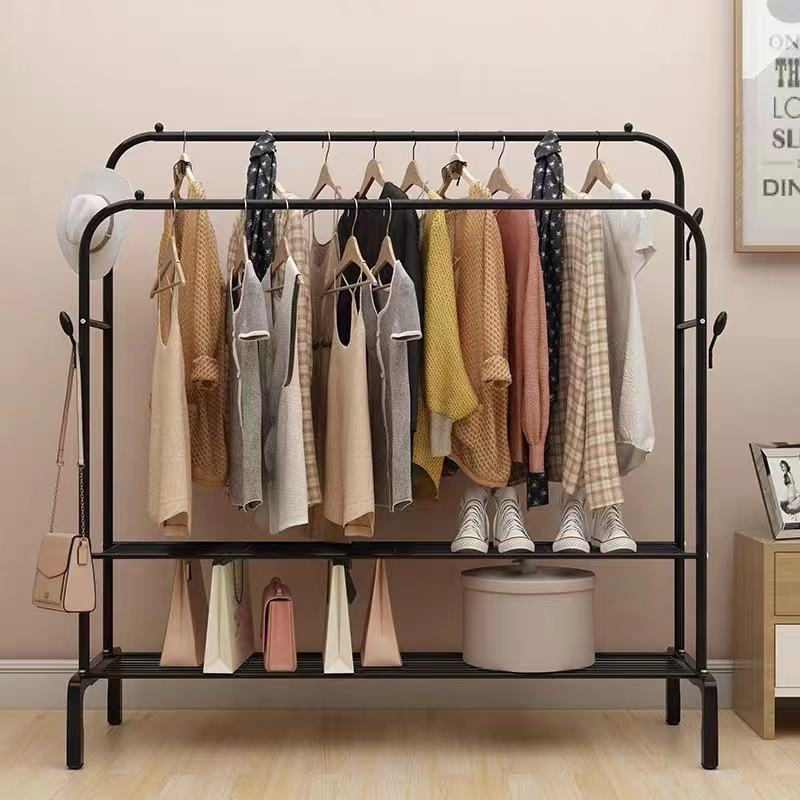 Multifunctional Retractable Hat Floor Standing Holder Simple Bedroom Organizer  Clothes Drying Racks