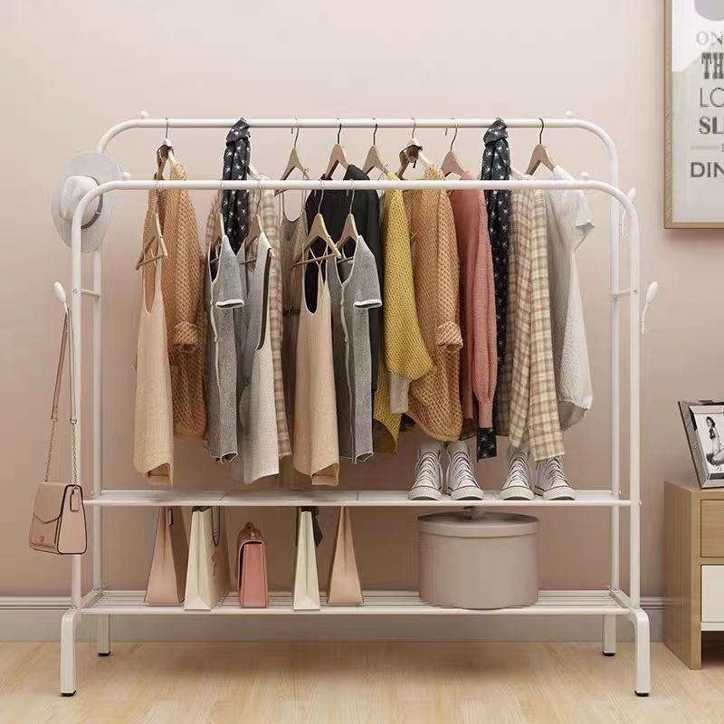 Multifunctional Retractable Hat Floor Standing Holder Simple Bedroom Organizer  Clothes Drying Racks