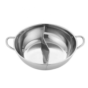 RU MU Good Quality Hot Pot Pot Multi-user Hotpot 201 Stainless Steel Shabu Shabu Pots For Cooking