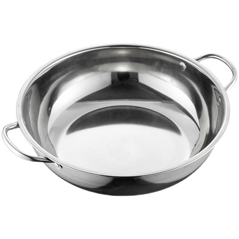 RU MU Good Quality Hot Pot Pot Multi-user Hotpot 201 Stainless Steel Shabu Shabu Pots For Cooking