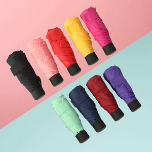 Hot sale UPF 50+ umbrellas for the rain portable capsule umbrella factory wholesale out door pocket umbrella