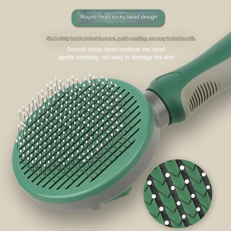 Cat Care Stainless Steel Slicker Hair Tick Remover Grooming Dog Brush Pet Comb peine para mascotas