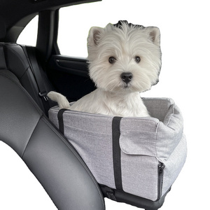 The new center console pet seat armrest booster seat for dog dog car seat armrest console