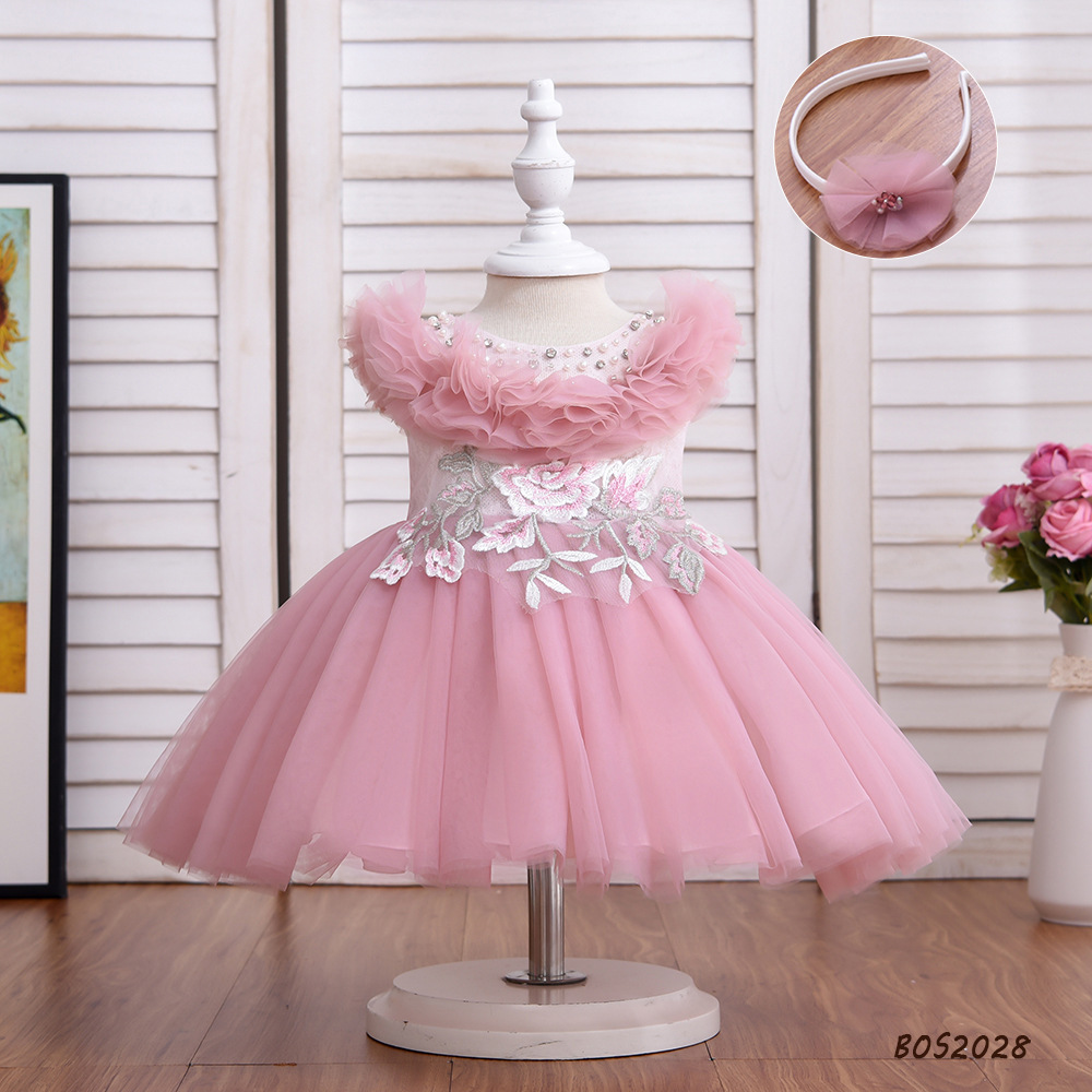 MU Supplies Premium Summer New Design Cute Baby Girl Frock Party Dress Princess Skirt with Sleeveless Frocks for Girls Kids