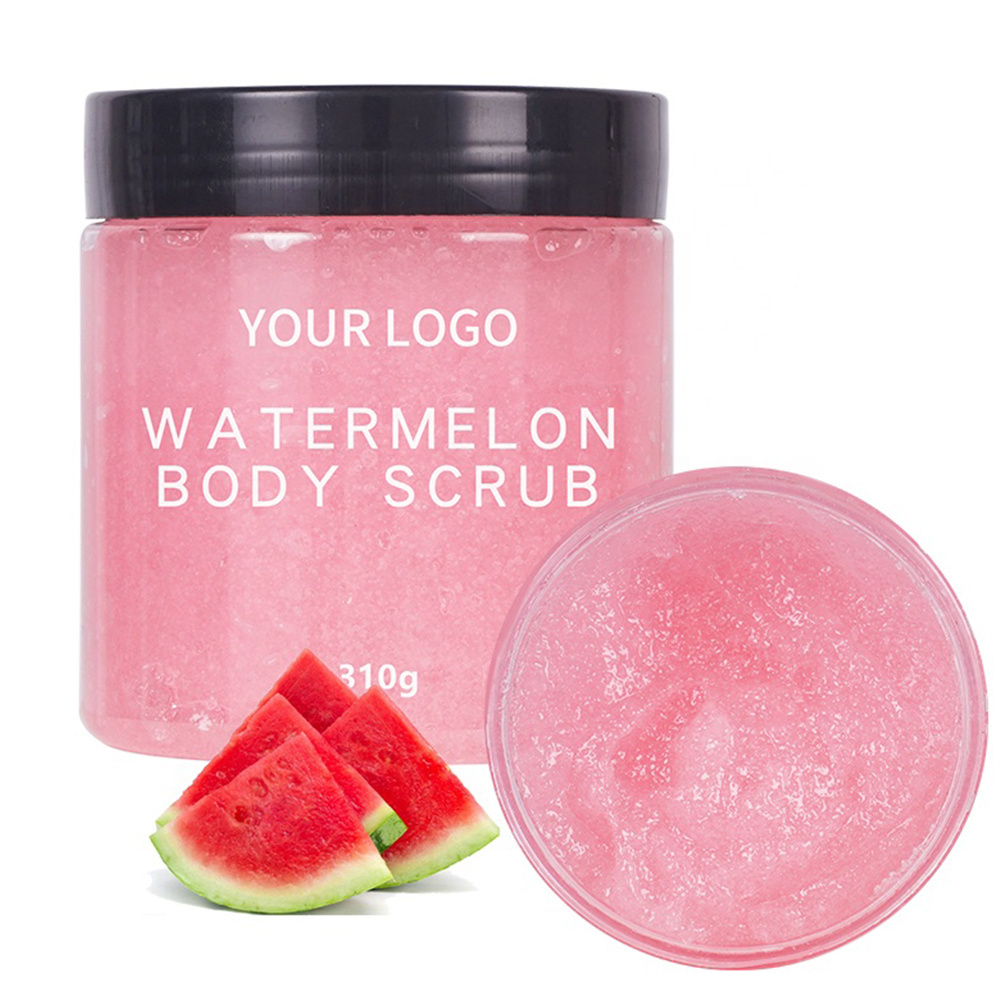 100% Pure Natural Body whitening gently exfoliating smoother Exfoliante Corporal Gommage Corps Watermelon Body Scrub