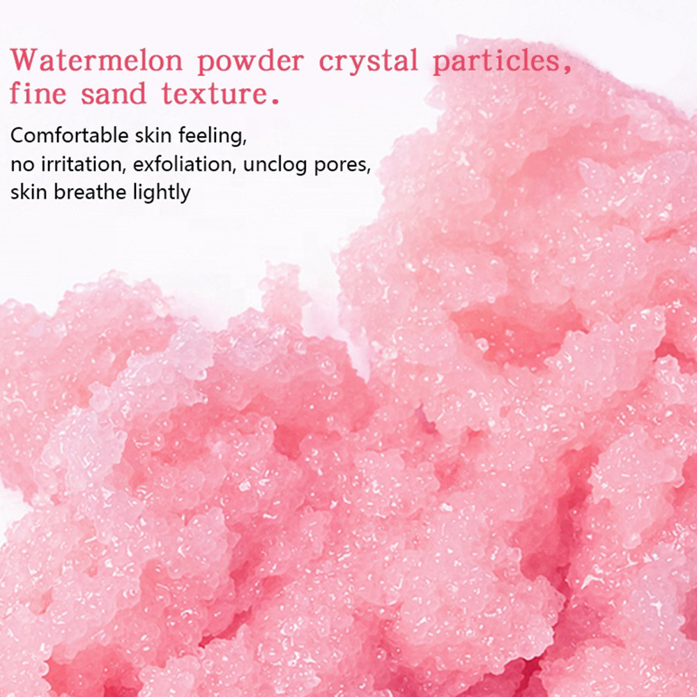 100% Pure Natural Body whitening gently exfoliating smoother Exfoliante Corporal Gommage Corps Watermelon Body Scrub