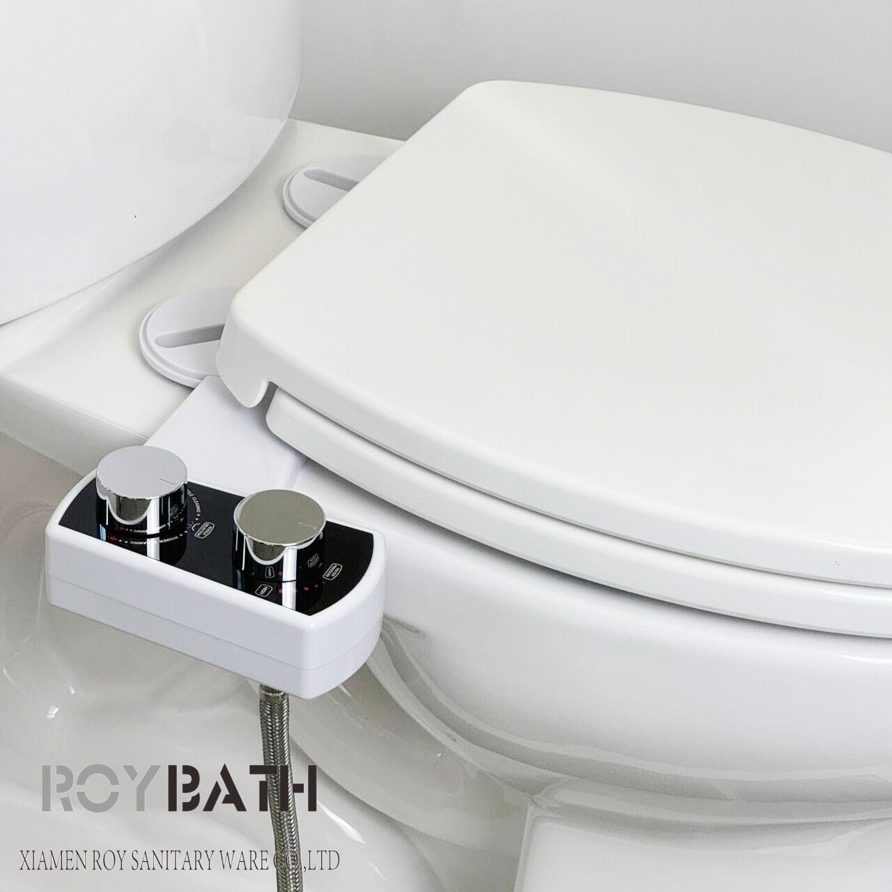 New Minimalist Toilet Seat Bidet Flushing Shattaf Spray Gun Toilet Faucet Bidet Sprayer Set